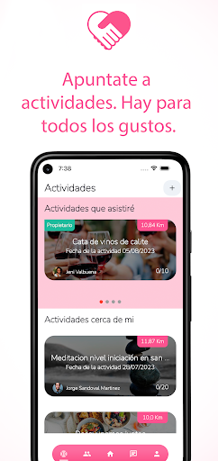 Meeple: Amigos, Eventos y Chat Screen 2