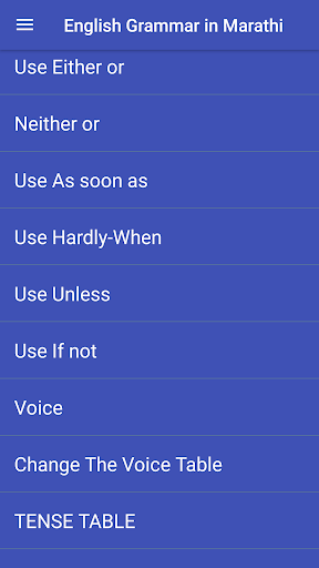 All English Grammar in Marathi Screen 2