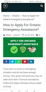 Ontario Benefits