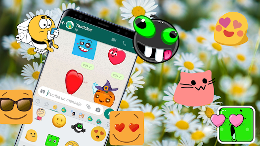 Screenshot 1 WASticker Emojis en movimiento android