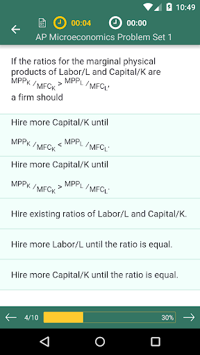 AP Microeconomics Practice