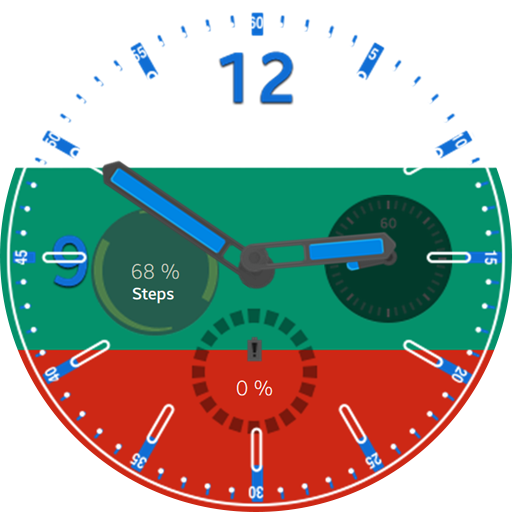Bulgaria Flag Watchface logo