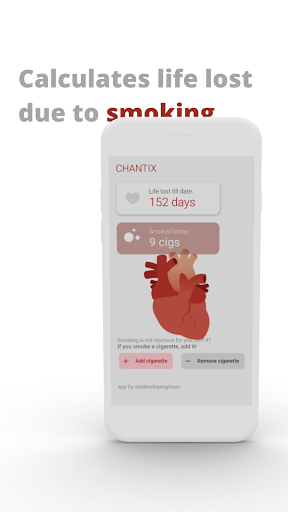 Android application Chantix - Quit smoking screenshort