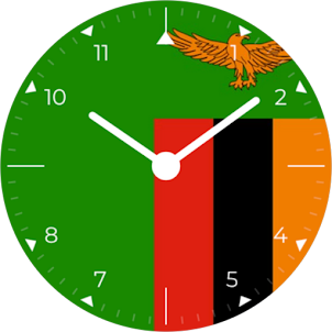 Zambia Analog Watch Face