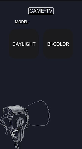 Android application CAME-TV Tioga Video Light screenshort