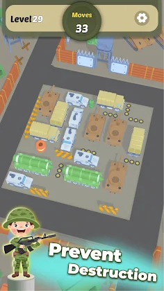 Military Yard: Parking Rush - Screenshot 3
