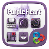 Purple Heart GO Launcher Theme icon