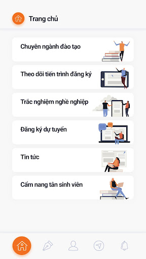 MY FPT UNI Screen 2