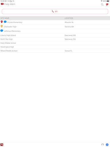 Easy Alert Screen 2