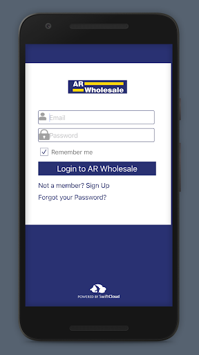 Android application AR Wholesale screenshort