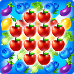 Cover Image of डाउनलोड Fruits Drop Match 3  APK