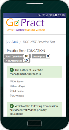 Lecturer Exam Preparation App Screen 3