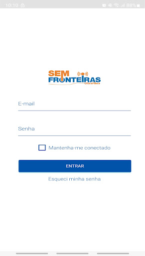 Android application Sem Fronteiras Central screenshort