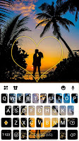 screenshot of Lovers at Sunset Beach Keyboar