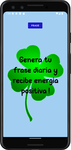 Android application Frases positivas y motivadoras screenshort