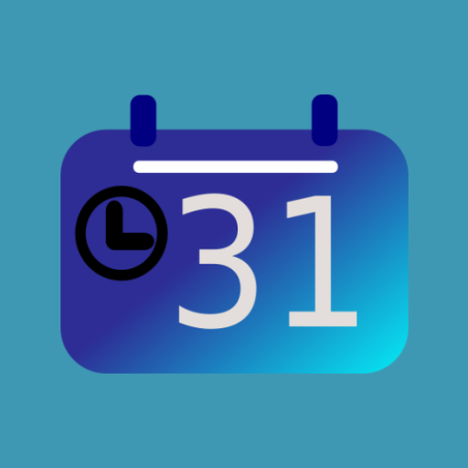 Calendar with an alarm logo