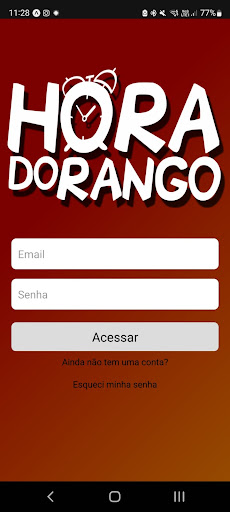 Android application Hora do Rango Receitas screenshort