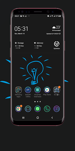Black Wallpaper Screen 3
