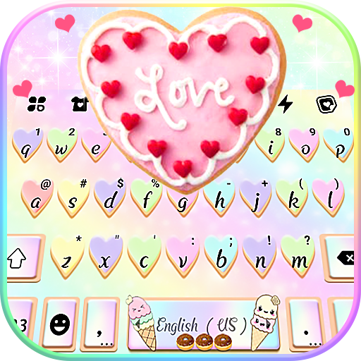 Pastel Sweet Cookie Keyboard B logo