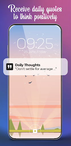 Android application Daily Thoughts - quotes screenshort