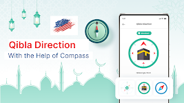 screenshot of Qibla Finder & Qibla Direction