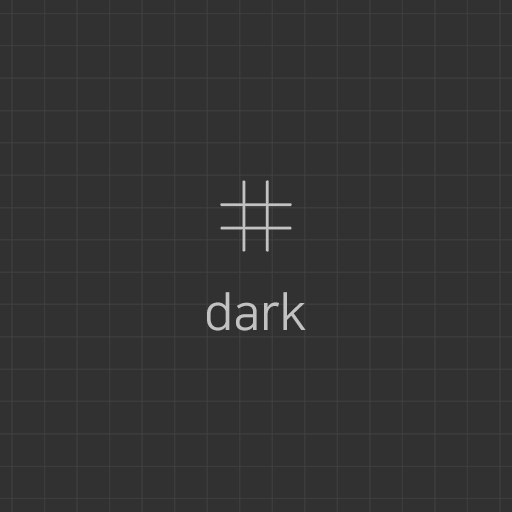 simple grid - dark (카톡테마) logo