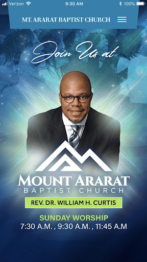 Android application Mount Ararat Baptist Church screenshort