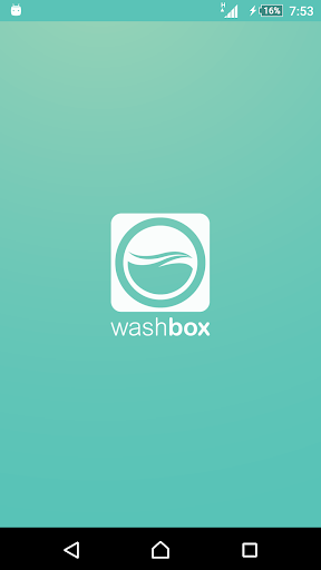 Android application WashBox screenshort
