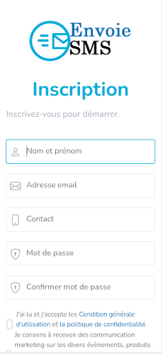 Envoie-sms Screen 2
