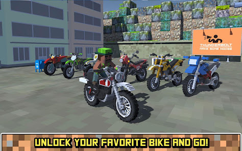 Blocky Moto Bike SIM: Summer Breeze apkdebit screenshots 8