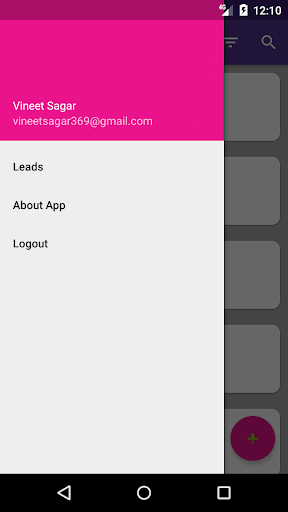 Lead Tracker Screen 2