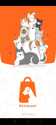 Android application Petzcart - Online pet Store screenshort