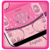 Pink Monster Keyboard Theme icon