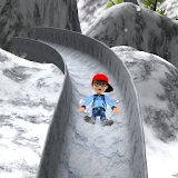 Waterslide Adventure Aqua Fun In Winter icon