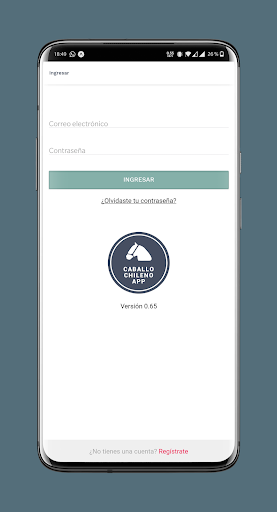 Android application Caballo Chileno screenshort