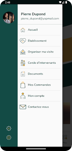 Android application Pénates Family screenshort