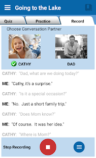 English Conversation Practice Screenshot