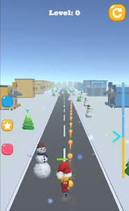 Catch Santa: Runner Shooter 3D
