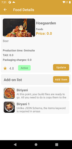HT Outlet App Screen 2