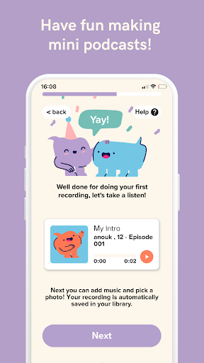 Android application Telmi Kids screenshort