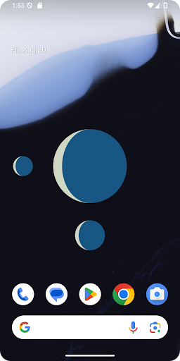 Moon Clock Lunar Phase Widget