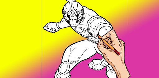 Super Rangers coloring Book