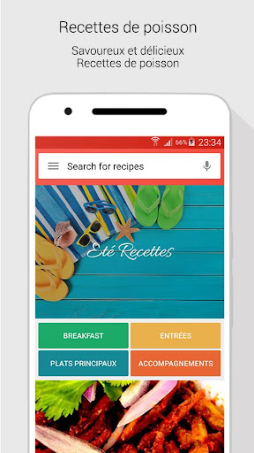 Aperçu de l'application