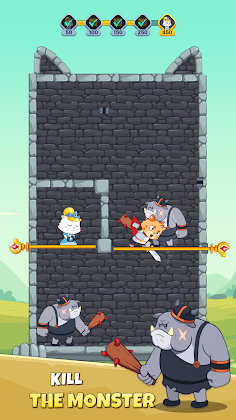 Rescue Cat Hero - Pull the Pin - Screenshot 2