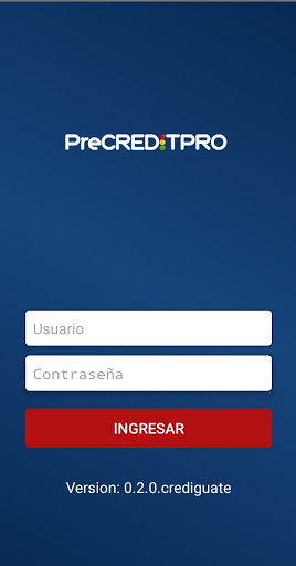 PreCREDITPRO - Crediguate Screen 2