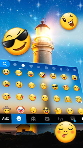 Animated Light House Keyboard Screen 2