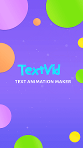 Textvid : Text Animation Maker - Apps On Google Play