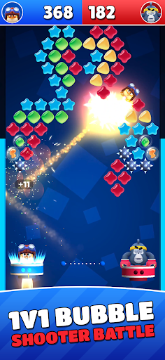 Android application Bubble Stars screenshort