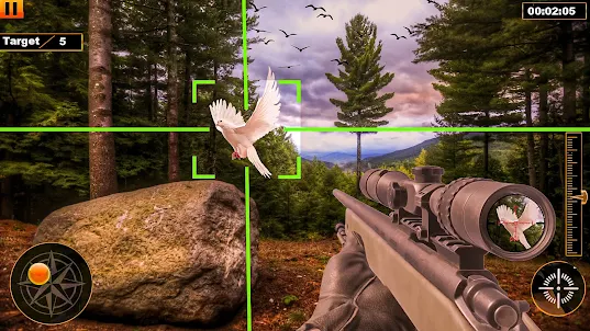 狙擊鳥野生動物遊戲