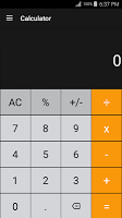 screenshot of Calculator